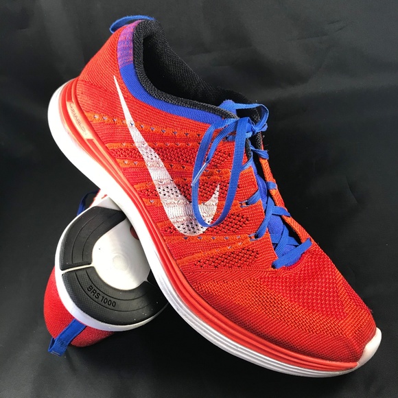 nike flyknit lunar 1 blue